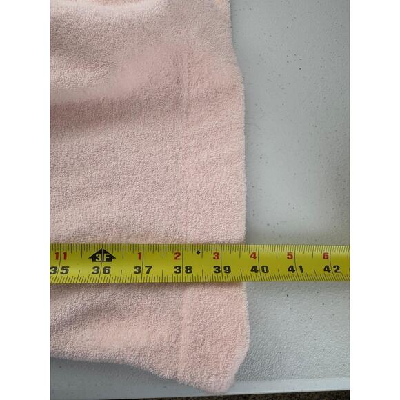 Hanro Bathrobe Womens Small Belted Shawl Collar Terry Robe Fleece Lined Lounge - Picture 11 of 12